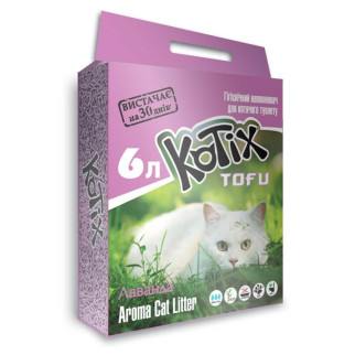 Соєвий наповнювач Kotix Tofu з ароматом лаванди 6 л - Інтернет-магазин спільних покупок ToGether