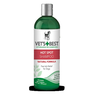 Шампунь проти свербіння і подразнень для собак Vet's Best Hot Spot Shampoo 470 мл - Інтернет-магазин спільних покупок ToGether