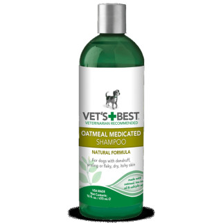 Шампунь для собак з сухою шкірою Vet's Best Oatmeal Medicated Shampoo 470 мл - Інтернет-магазин спільних покупок ToGether