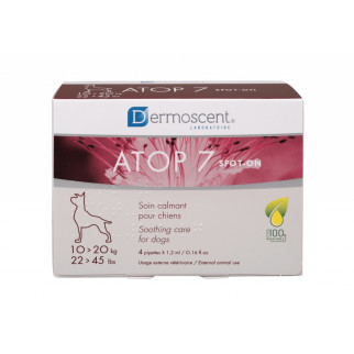 Краплі Dermoscent ATOP 7 NEW при алергії та атопії у собак середніх порід 4*1.2 мл - Інтернет-магазин спільних покупок ToGether