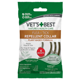 Нашийник від бліх та кліщів для собак Vet's Best Flea Tick Repellent Collar 60 см - Інтернет-магазин спільних покупок ToGether