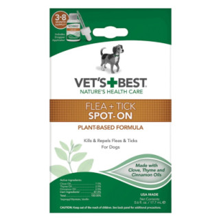 Краплі від бліх та кліщів для собак Vet's Best Flea Tick Spot-on 17.7 мл - Інтернет-магазин спільних покупок ToGether