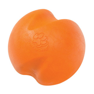 Іграшка для собак West Paw Jive Dog Ball помаранчева, 8 см - Інтернет-магазин спільних покупок ToGether