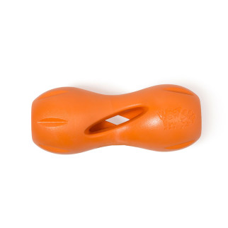 Іграшка для собак West Paw Quizl Treat Toy помаранчева, 17 см - Інтернет-магазин спільних покупок ToGether
