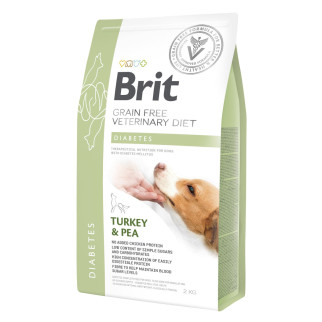 Корм-дієта Brit VD Diabetes Dog сухий для харчування при цукровому діабеті у собак 2 кг - Інтернет-магазин спільних покупок ToGether