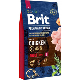 Корм Brit Premium Dog Adult L сухий з куркою для собак великих порід 8 кг - Інтернет-магазин спільних покупок ToGether