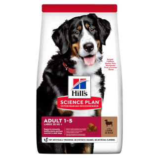 Корм Hill's Science Plan Canine Adult Large Breed Lamb & Rice сухий з ягнятком для собак великих та гігантських порід 14 кг - Інтернет-магазин спільних покупок ToGether