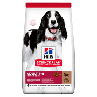 Корм Hill's Science Plan Canine Adult Medium Breed Lamb & Rice сухий з ягнятком для собак середніх порід 2.5 кг - Інтернет-магазин спільних покупок ToGether