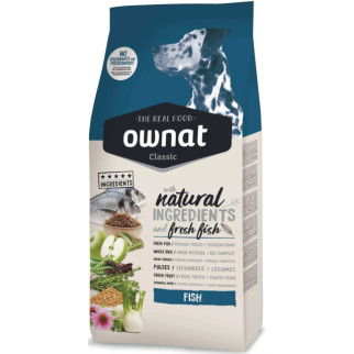 Корм Ownat Classic Dog Adult Fish сухий повнораціонний з рибою для дорослих собак 4 кг - Інтернет-магазин спільних покупок ToGether