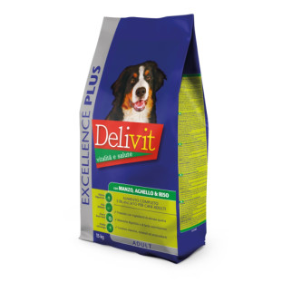 Корм DeliVit Excellence Adult Dog Beef & Lamb сухий з яловичиною та ягням для дорослих собак 15 кг - Інтернет-магазин спільних покупок ToGether