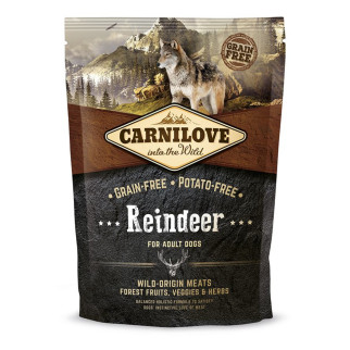 Корм Carnilove Dog Adult Reindeer сухий з оленіною для дорослих собак 1.5 кг - Інтернет-магазин спільних покупок ToGether