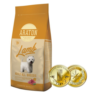 Корм ARATON LAMB Adult All Breeds сухий для дорослих собак з ягнятиною 15 кг - Інтернет-магазин спільних покупок ToGether