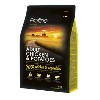 Корм Profine Dog Adult Chicken & Potatoes сухий з куркою та картоплею для дорослих собак 3 кг - Інтернет-магазин спільних покупок ToGether