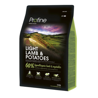 Корм Profine Dog Light Lamb & Potatoes сухий з ягняти для дорослих собак з надмірною вагою 3 кг - Інтернет-магазин спільних покупок ToGether