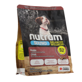 Корм Nutram S2 Sound Balanced Wellness Puppy сухий для цуценят з куркою та цільними яйцями 340 гр - Інтернет-магазин спільних покупок ToGether