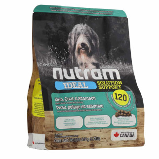 Корм Nutram I20 Ideal Solution Support Sensitive Skin Coat & Stomach Dog сухий для собак з чутливим травленням та проблемами шкіри 0.34 кг - Інтернет-магазин спільних покупок ToGether