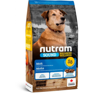 Корм Nutram S6 Sound Balanced Wellness Adult Dog сухий з куркою та рисом для дорослих собак 2 кг - Інтернет-магазин спільних покупок ToGether
