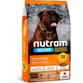 Корм Nutram S8 Sound Balanced Wellness Large Breed Adult Dog сухий для дорослих собак великих порід 11.4 кг - Інтернет-магазин спільних покупок ToGether
