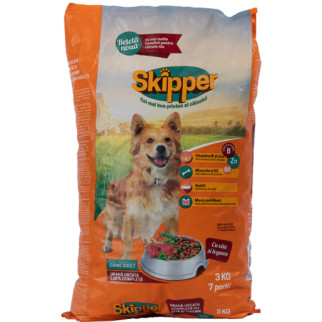 Корм Skipper сухий з яловичиною та овочами для дорослих собак 3 кг - Інтернет-магазин спільних покупок ToGether