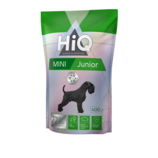 Корм HiQ Mini Junior сухий з м'ясом птиці для юніорів дрібних порід 0.4 кг - Інтернет-магазин спільних покупок ToGether
