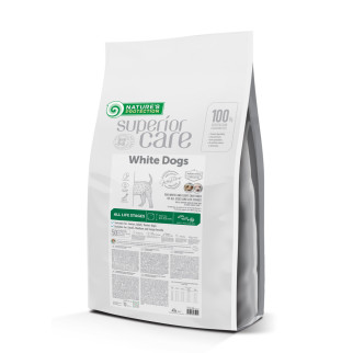 Корм Nature's Protection Superior Care White Dogs Insect All Sizes and Life Stages сухий із білком комах для собак із білою вовною на всіх стадіях життя 10 кг - Інтернет-магазин спільних покупок ToGether