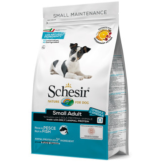 Корм Schesir Dog Small Adult Fish сухий з рибою для собак малих порід 0.8 кг - Інтернет-магазин спільних покупок ToGether