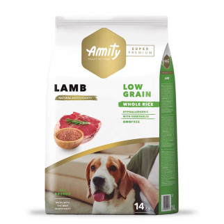Корм Amity Super Premium Lamb сухий з ягнятком для дорослих собак 14 кг - Інтернет-магазин спільних покупок ToGether