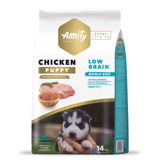 Корм Amity Super Premium Puppy сухий з куркою для цуценят всіх порід 14 кг - Інтернет-магазин спільних покупок ToGether