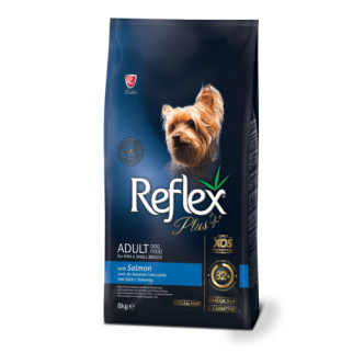 Корм Reflex Plus Adult Mini & Small Breeds Salmon сухий з лососем для дорослих собак малих порід 8 кг - Інтернет-магазин спільних покупок ToGether