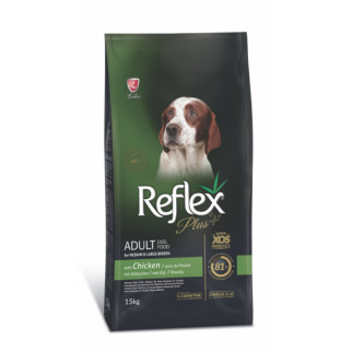 Корм Reflex Plus Adult Medium & Large Breeds Chicken сухий з куркою для дорослих собак середніх і великих порід 15 кг - Інтернет-магазин спільних покупок ToGether