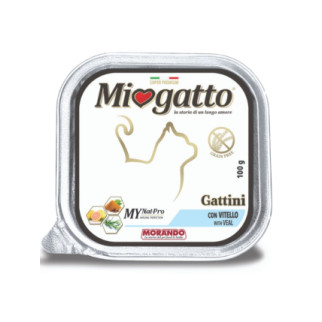 Корм Morando Miogatto Kitten Veal вологий з телятиною для кошенят 100 гр - Інтернет-магазин спільних покупок ToGether