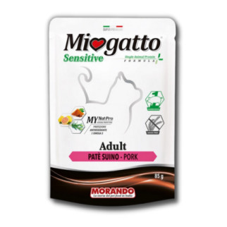 Корм Morando Miogatto Sensitive Monoprotein Prosciutto вологий з прошуто для дорослих котів 85 гр - Інтернет-магазин спільних покупок ToGether