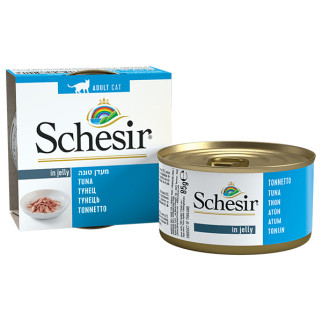 Корм Schesir Tuna Can вологий з тунцем у желе 85 гр - Інтернет-магазин спільних покупок ToGether