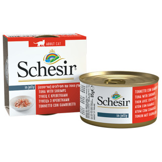 Корм Schesir Tuna with Shrimps Can вологий з тунцем та креветками 85 гр - Інтернет-магазин спільних покупок ToGether