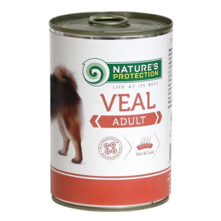 Корм Nature's Protection Adult Veal вологий з телятиною для дорослих собак всіх порід 800 гр - Інтернет-магазин спільних покупок ToGether