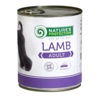 Корм Nature's Protection Adult Lamb вологий з ягнятиною для дорослих собак всіх порід 400 гр - Інтернет-магазин спільних покупок ToGether