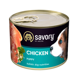 Корм Savory Puppy Chicken вологий з куркою для цуценят 200 гр - Інтернет-магазин спільних покупок ToGether