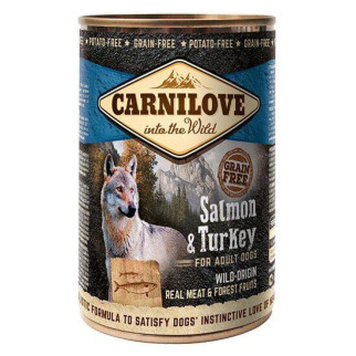 Корм Carnilove Dog Adult Salmon and Turkey вологий з лососем та індичкою для дорослих собак 400 гр - Інтернет-магазин спільних покупок ToGether