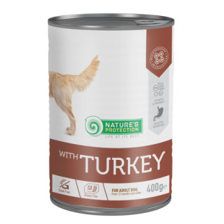 Корм Nature's Protection Nature's Protection with Turkey вологий з індичкою для дорослих собак 400 гр - Інтернет-магазин спільних покупок ToGether