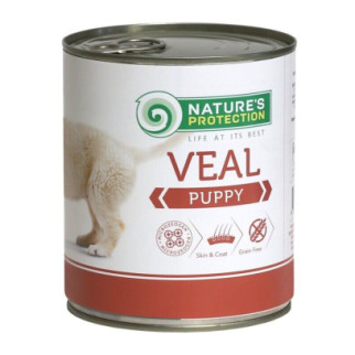 Корм Nature's Protection Puppy Veal вологий з телятиною для щенят 400 гр - Інтернет-магазин спільних покупок ToGether