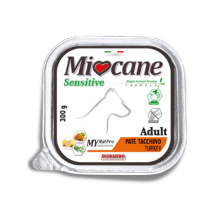 Корм Morando Miocane Sensitive Monoprotein Turkey вологий з індичкою для дорослих собак 300 гр - Інтернет-магазин спільних покупок ToGether