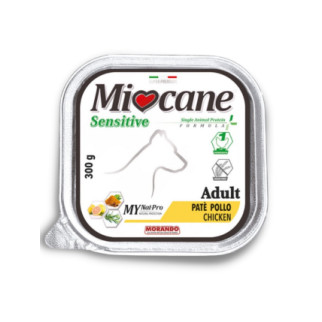 Корм Morando Miocane Sensitive Monoprotein Chicken вологий з куркою для дорослих собак 300 гр - Інтернет-магазин спільних покупок ToGether