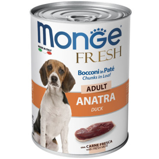Корм Monge Dog Fresh Anatra вологий з качкою для дорослих собак 400 гр - Інтернет-магазин спільних покупок ToGether