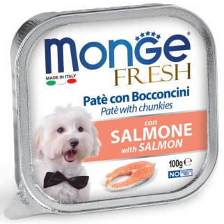Корм Monge Dog Fresh Salmone вологий з лососем для дорослих собак 100 гр - Інтернет-магазин спільних покупок ToGether