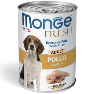 Корм Monge Dog Fresh Pollo з куркою для дорослих собак 400 гр - Інтернет-магазин спільних покупок ToGether
