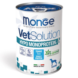 Корм Monge VetSolution Wet Hypo Canine Tonno вологий гіпоалергенний для дорослих собак 400 гр - Інтернет-магазин спільних покупок ToGether
