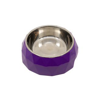 Миска для тварин KIKA Diamond, розмір XL, фіолетовий - Інтернет-магазин спільних покупок ToGether