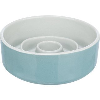 Миска для повільного годування Trixie керамічна 450 мл блакитний - Інтернет-магазин спільних покупок ToGether