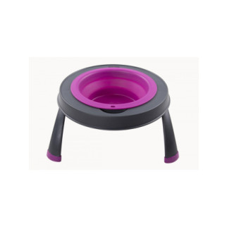 Миска Dexas Single Elevated Feeder одинарна на складній підставці 960 мл пурпурний - Інтернет-магазин спільних покупок ToGether
