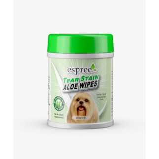 Серветки Espree Tear Stain Wipes для видалення слізних плям у собак 60 шт - Інтернет-магазин спільних покупок ToGether